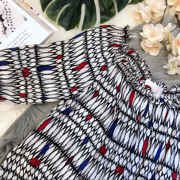 Stone Cold Fox Lily Kloss Print Off Shoulder Dress - Picture 8 of 8